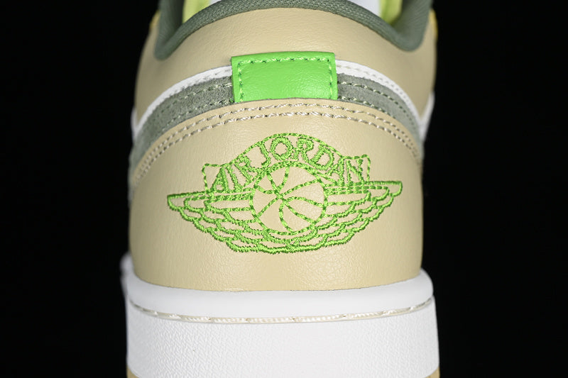 NikeMens Air Jordan 1 AJ1 Low - Light Olive