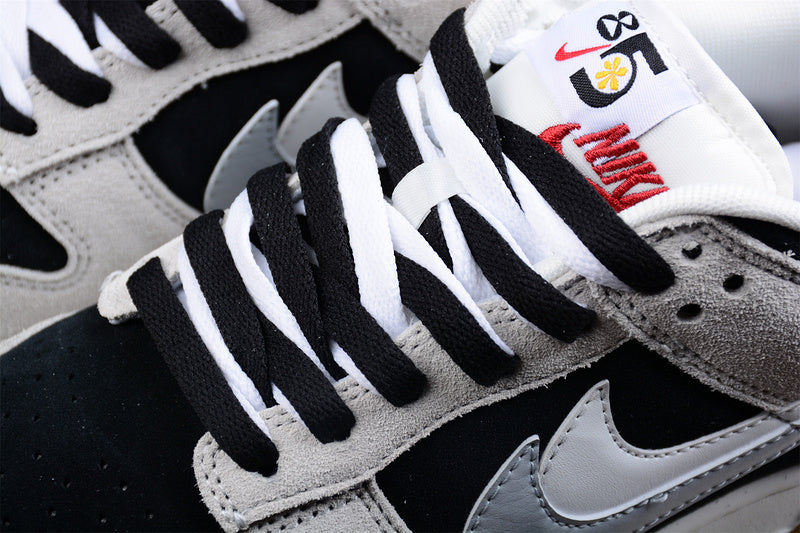 NikeSb Dunk Low 85 Double Swoosh - Black/Grey