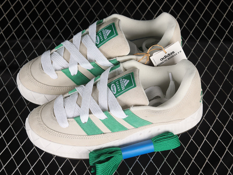 Adidas Adimatic x Bodega x Beams - White/Green