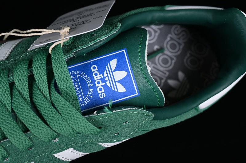 adidasMens Samba Vegan - Grey/Green