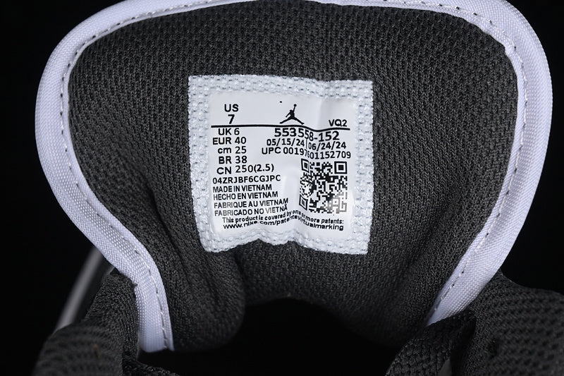 Air Jordan 1 AJ1 Low - Iron Grey