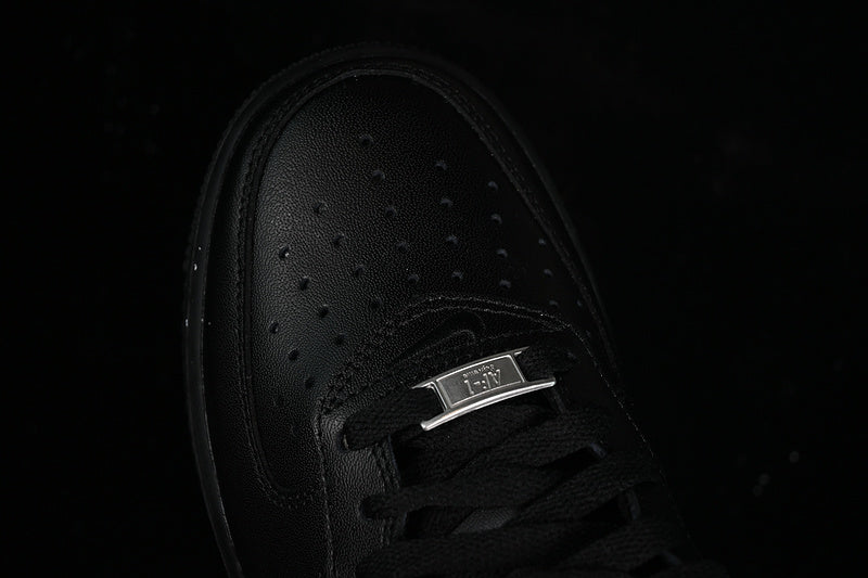 Supreme x NikeUnisex Air Force 1 AF1 Mid - All Black