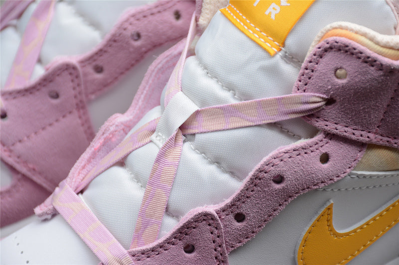WMNS Air Jordan 1 AJ1 Mid Light - Arctic Pink