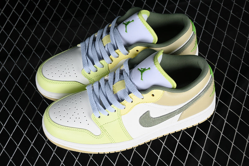 NikeMens Air Jordan 1 AJ1 Low - Light Olive