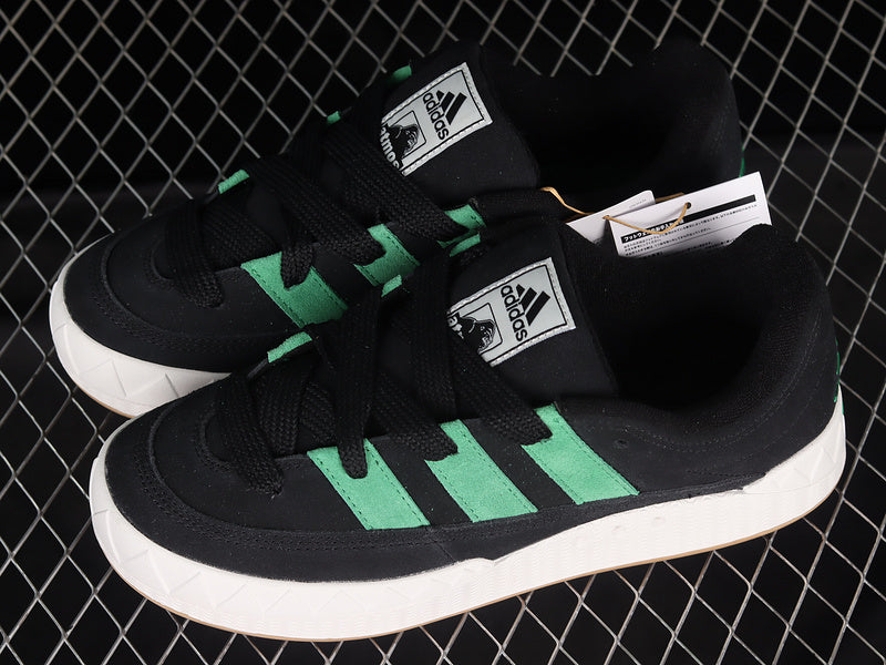 AdidasMens Adimatic Core - Black/Green