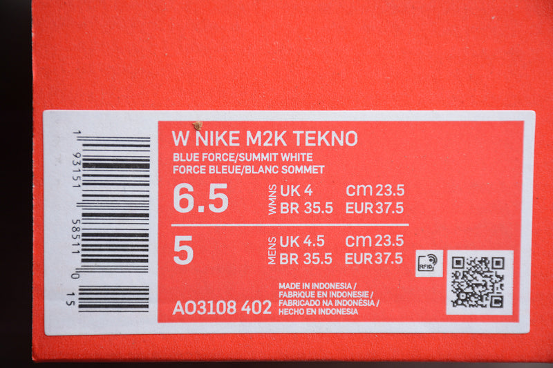 NikeWMNS M2K Tekno Blue Force - Summit White