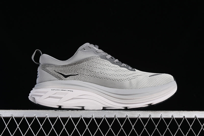 HokaUnisex Bondi 8 - Sharkskin