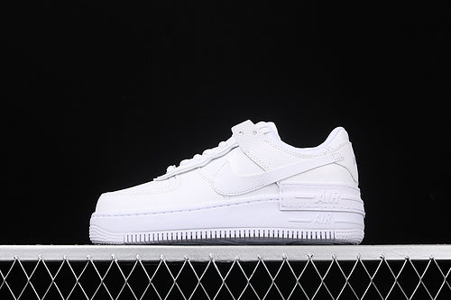 NikeUnisex Air Force 1 AF1 Shadow - White