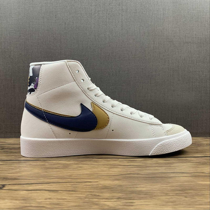 NikeMens Blazer Mid 77 - White Blue Void