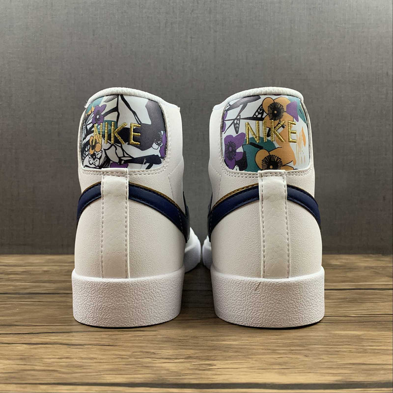 NikeMens Blazer Mid 77 - White Blue Void