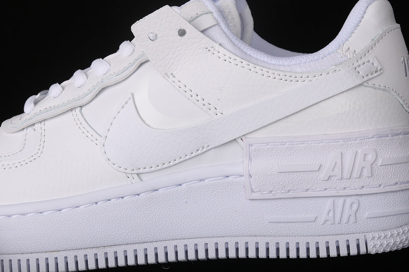 NikeUnisex Air Force 1 AF1 Shadow - White