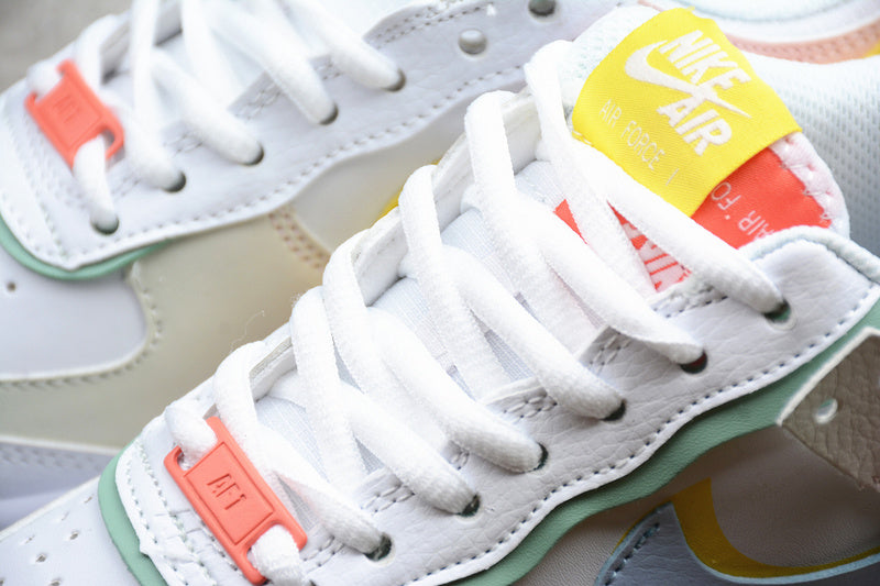 NikeUnisex Air Force 1 AF1 Low Shadow - White/Hydrogen Blue /Purple