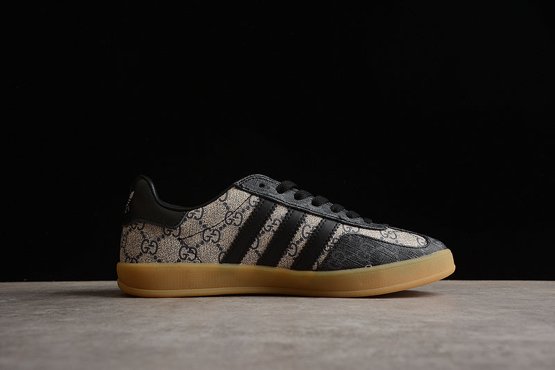 adidasMens x Gucci Gazelle GG - Black/Grey