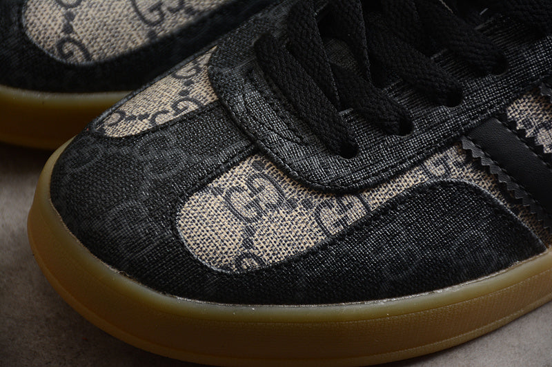 adidasMens x Gucci Gazelle GG - Black/Grey
