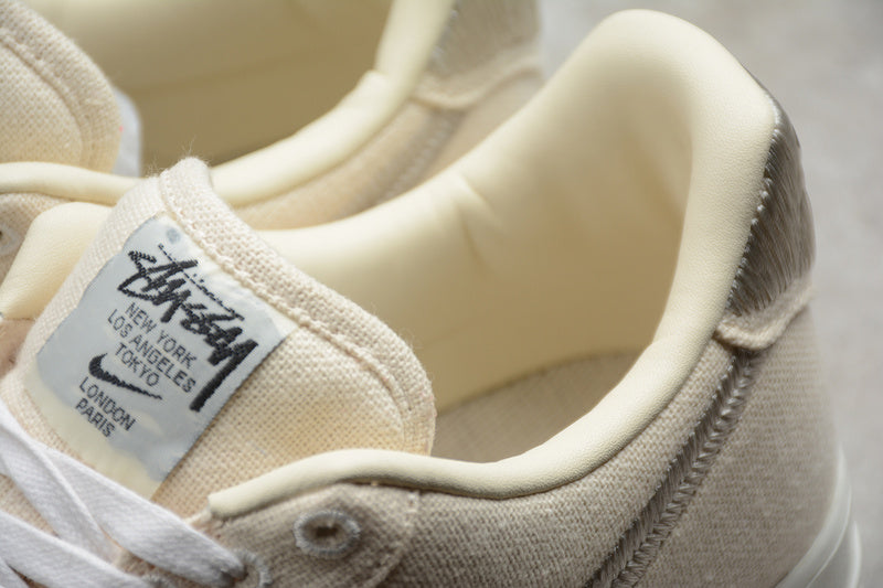Stussy x Air Force 1 AF1 - Fossil Stone
