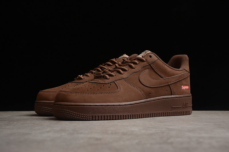 Supreme x NikeUnisex Air Force 1 AF1 Low - Baroque Brown