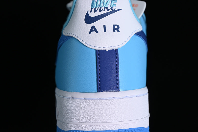 NikeMens Air Force 1 Split Light - Photo Blue