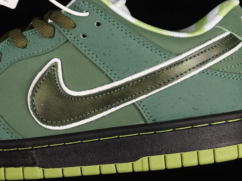 NikeMens sb dunk low pro - GREEN LOBSTER