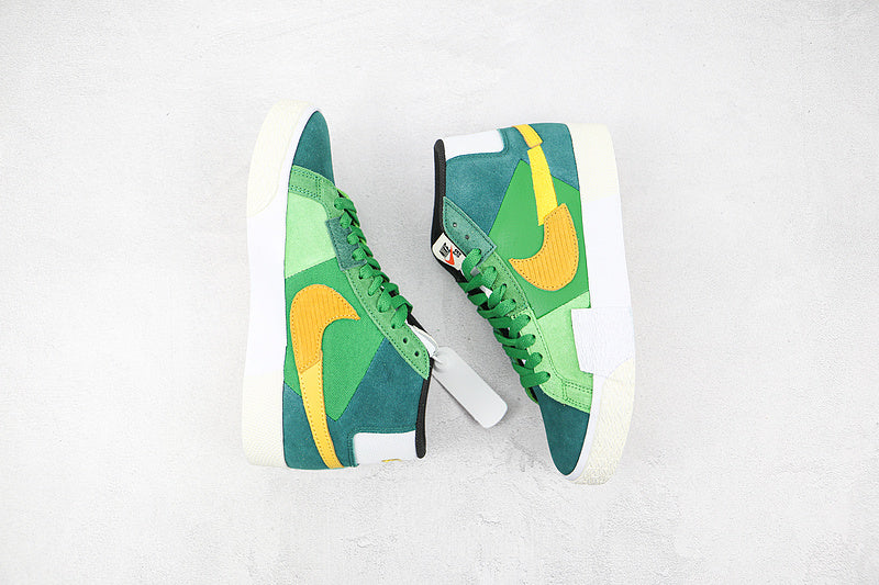 NikeUnisex Blazer Mid Mosaic - Green
