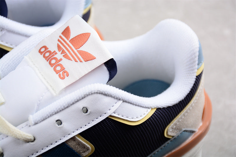 adidasMens Forum Exhibit Low 2 - White/Blue