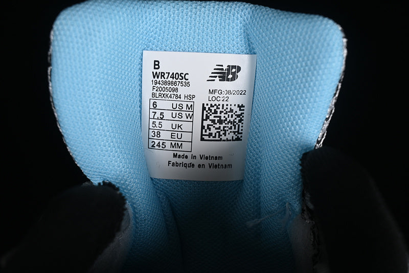 New Balance 740 Vintage - Grey/Blue