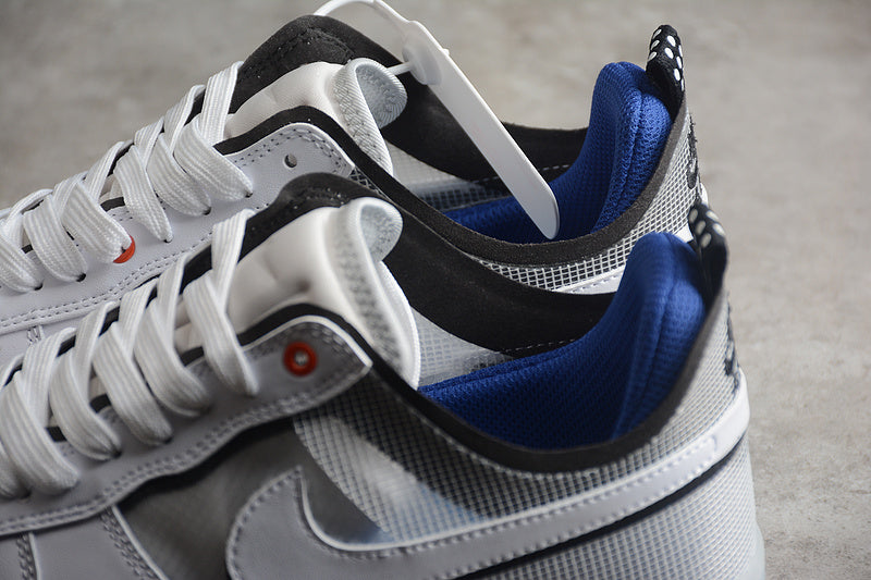 NikeMens Air Force 1 AF1 React - Blue