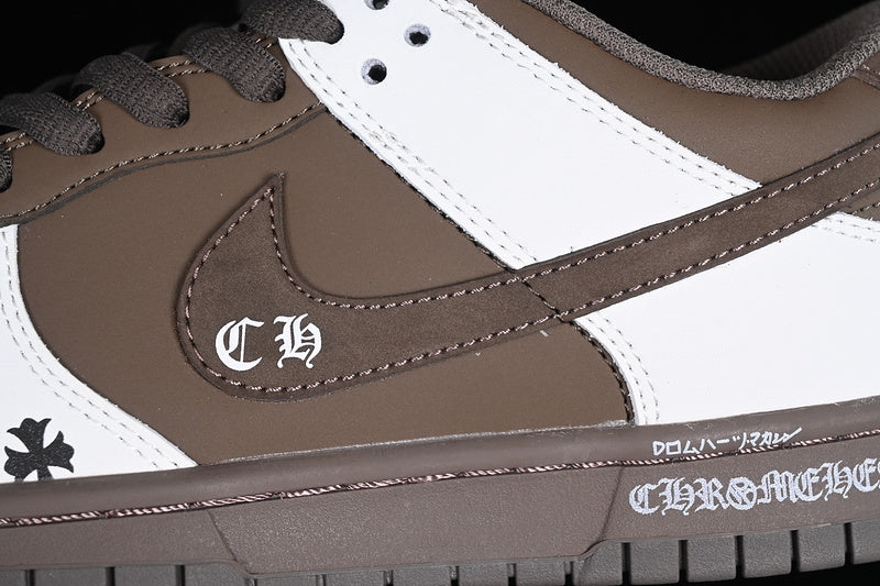 NikeSB Dunk Low - White/Brown