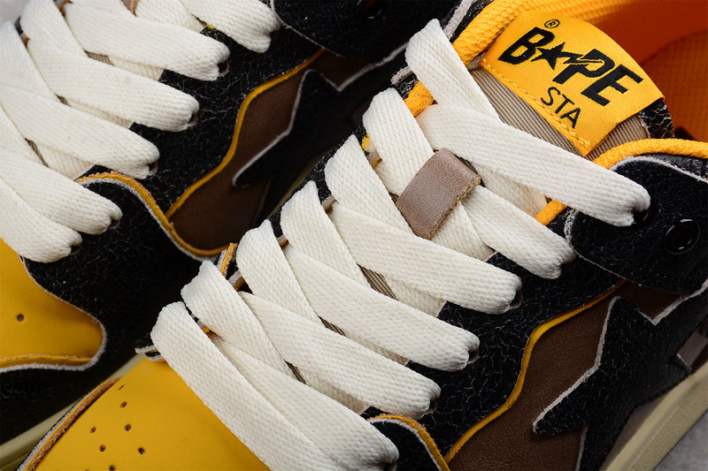 Bape Sta Low Top - Yellow/Brown