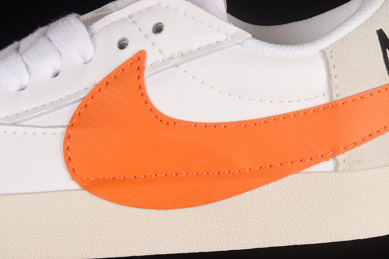 NikeMens Blazer Low 77 Jumbo - White/Orange