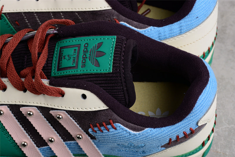 adidasUnisex Melting sadness forum low- Patchwork/White