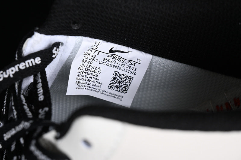 NikeMens Air Force 1 AF1 Low - Black/White