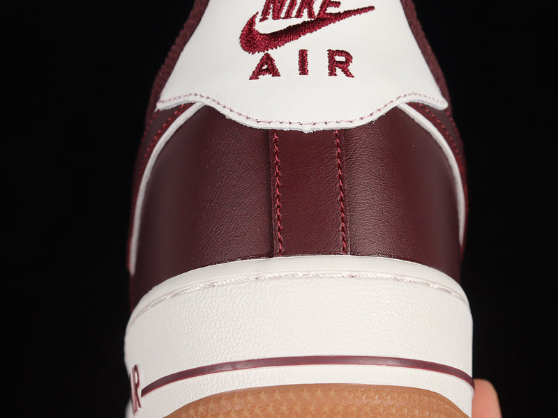 NikeUnisex Air Force 1 AF1 Low - College Pack Night Maroon