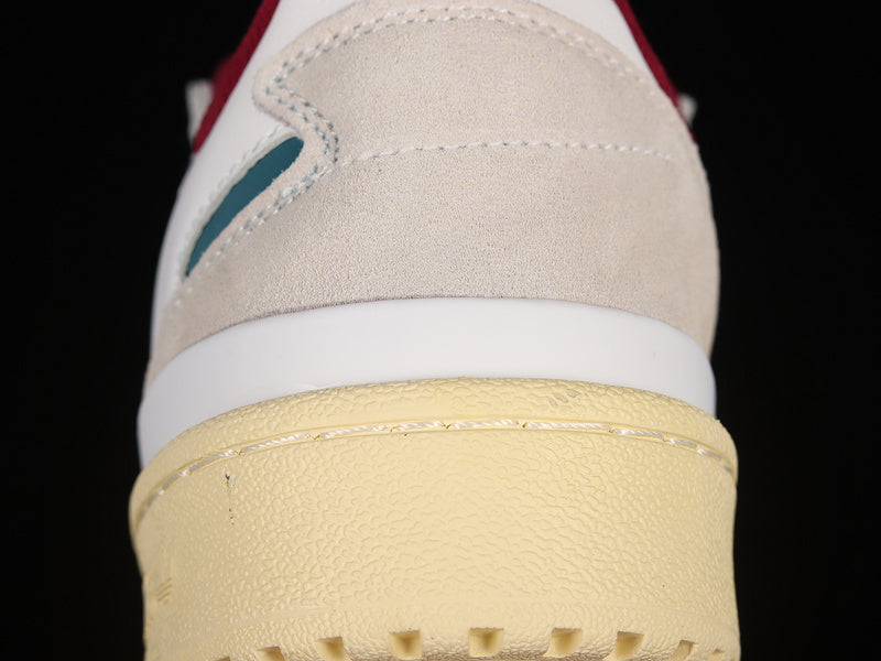 adidasMens Forum Low - Teal Burgundy