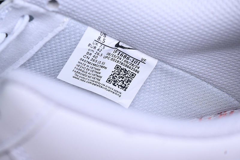 NikeUnisex Air Force 1 AF1 Low - Liquid Metal Swoosh