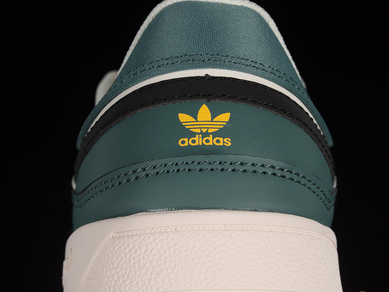 adidasMens Drop Step Low - White Tech Emerald