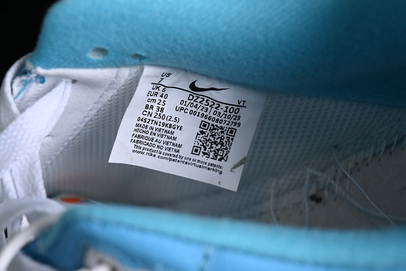 NikeMens Air Force 1 Split Light - Photo Blue