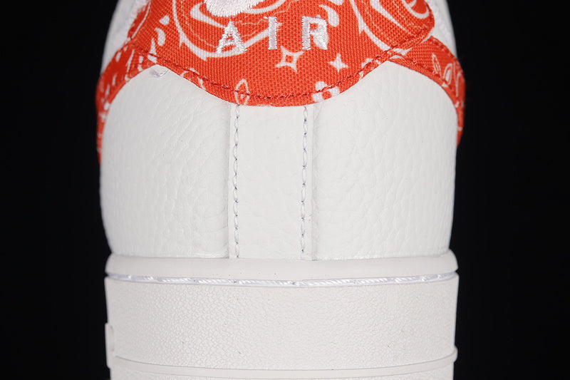 NikeUnisex Air Force 1 AF1 Low - Orange Paisley