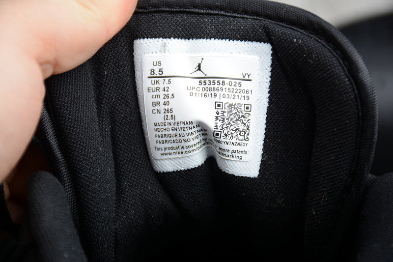 Air Jordan Retro 1 AJ1 Low - Triple Black