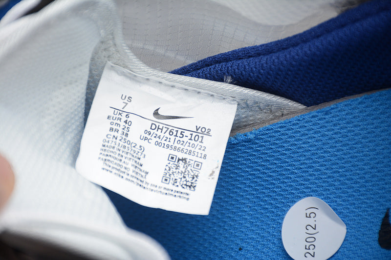 NikeMens Air Force 1 AF1 React - Blue