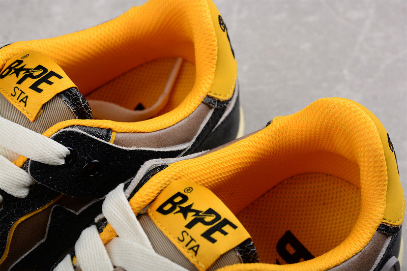 Bape Sta Low Top - Yellow/Brown