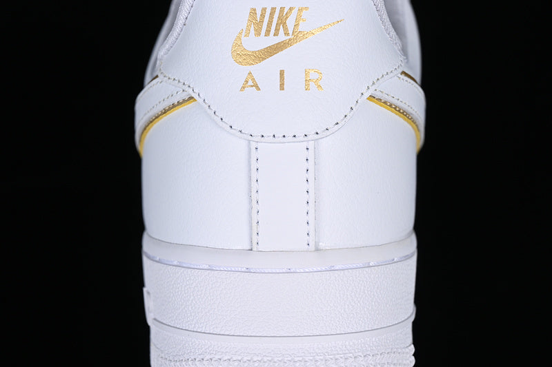 NikeUnisex Air Force 1 AF1 Low - White/Gold