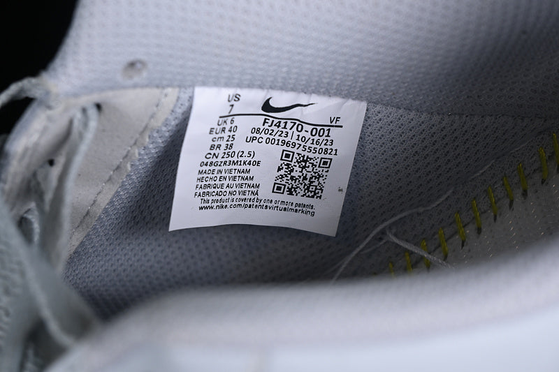 NikeUnisex Air force 1 AF1 Low Pure Platinum - Light Carbon