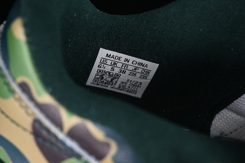 AdidasUnisex BAPE x Forum Low 84 -30th Anniversary - Green Camo