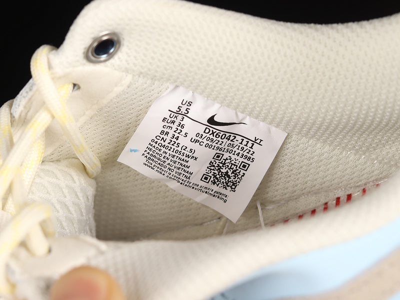 NikeUnisex Air Force 1 AF1 Ehite - Sail and lime