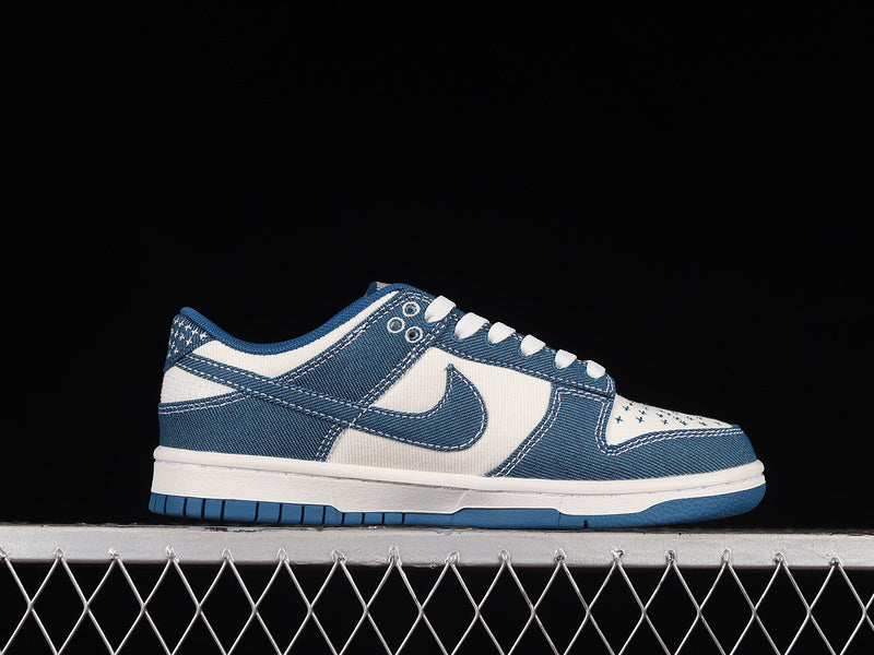 NikeUnisex Dunk Low Industrial Blue - Sashiko