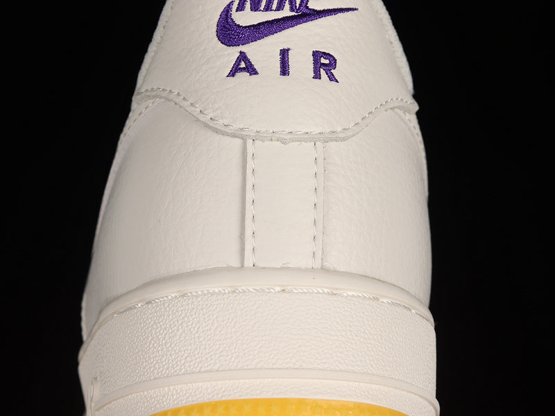 NikeUnisex Air force 1 AF1 low - purple/yellow