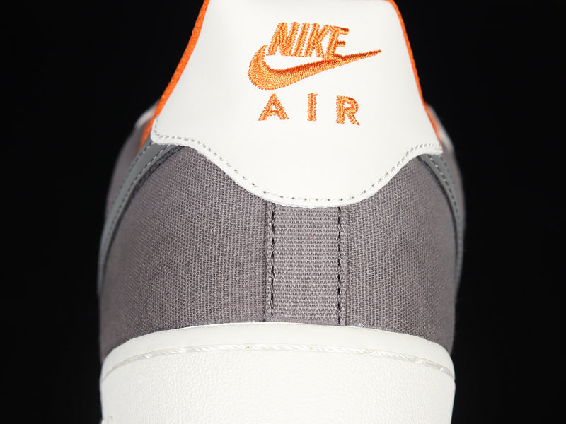 NikeUnisex Air Force 1 AF1 - Grey/Orange