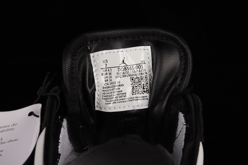 Air Jordan 1 Low Elevate - Silver Toe