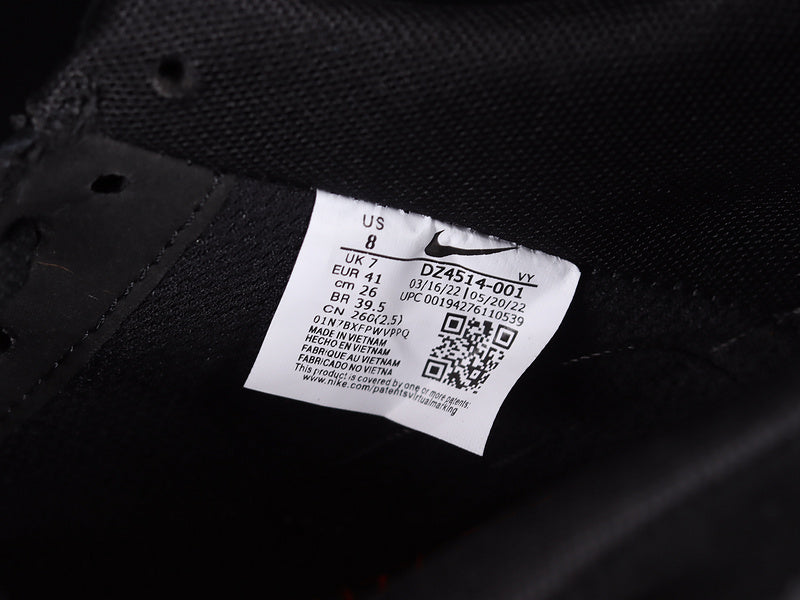 NikeMens Air Force 1 AF1 - Utility Crimson Black