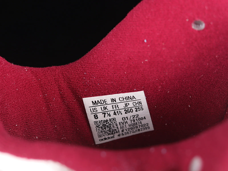 adidasMens Forum Low - Teal Burgundy